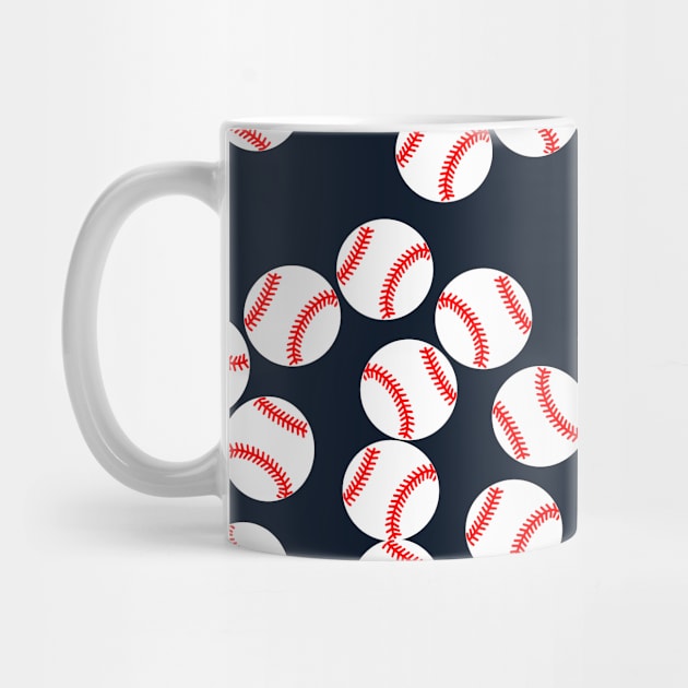 Cute Baseball Pattern by kapotka